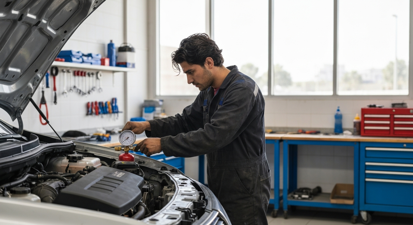 Car AC Repair Abu Dhabi service in Abu Dhabi — GT9 Autocare
