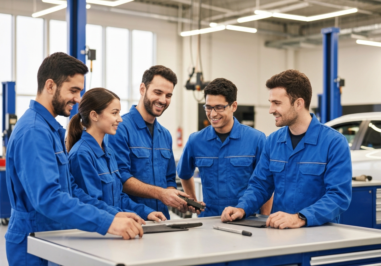 GT9 Autocare expert team Abu Dhabi auto repair specialists